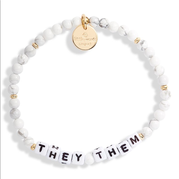 Little Words Project Jewelry - 🧡 Little Words Project They Them Bracelet